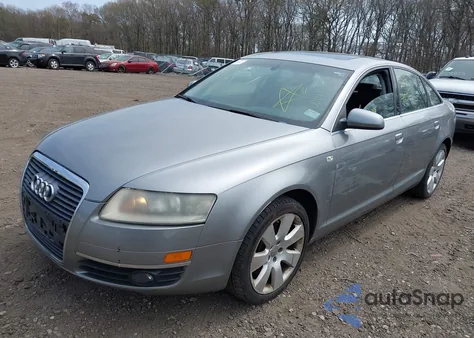 2006 Audi A6 4.2 из США, поврежденный, VIN WAUDL94F66N126299